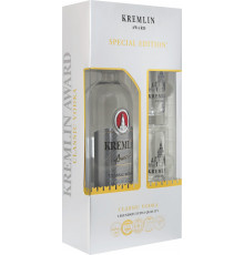 Водка Кремлин Эворд/ Kremlin Award Classic 0,7 л. ПК +2 стак 40% 