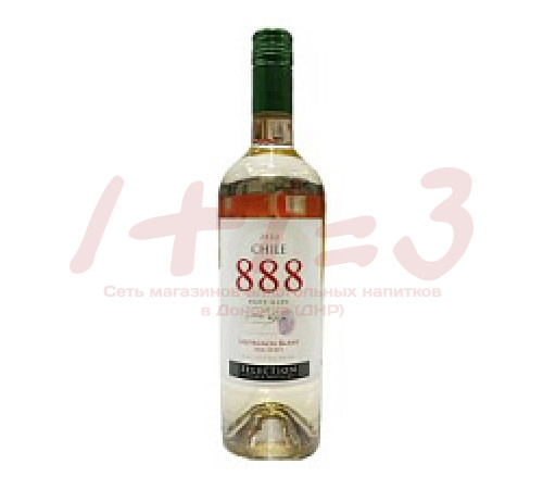 Вино орд. сорт. «888» «Эйтс» Совиньон Блан бел. п/сл. 0,75 л. 12,5% 