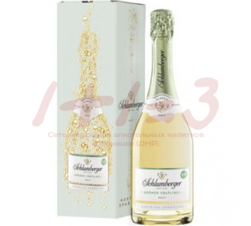 Вино игристое выдержанное «SCHLUMBERGER SPARKLING BRUT KLASSIK» («ШЛЮМБЕРГЕР СПАРКЛИНГ БРЮТ КЛАССИК»