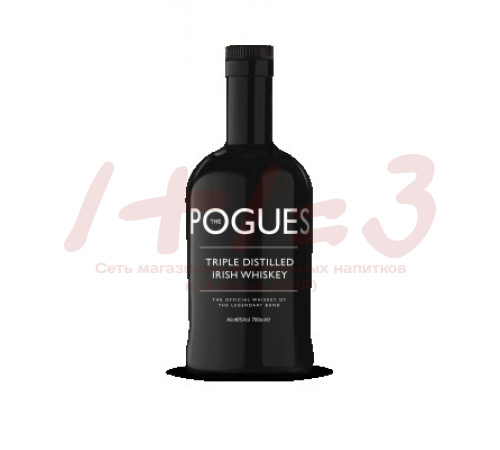 THE POGUES TRIPLE DISTILLED виски 0,7л. 40%  (Halewood)
