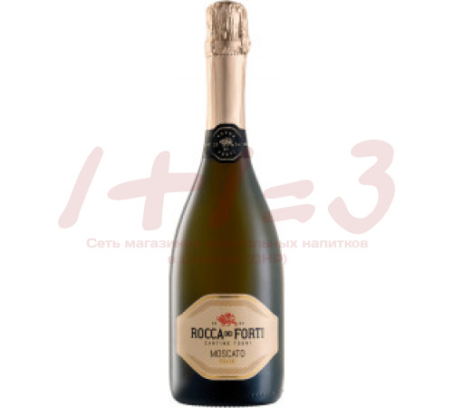 ROCCA DEI FORTI MOSCATO DOLCE / Вино игр. «Рокка Деи Форти» Москато сладкое белое 0,75л. 7 % (Togni)