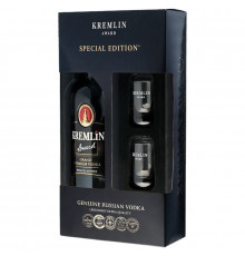 Водка Кремлин Эворд/ Kremlin Award 0,7 л. ПК +2 стак 40% 