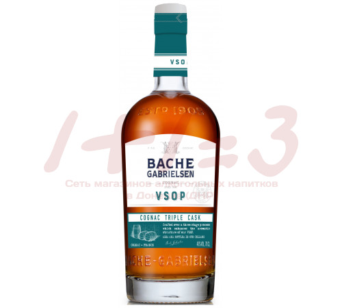 Коньяк орд.четыре.БАШ ГАБРИЭЛЬСЕН ВСОП ТРИПЛ КАСК АОС/BACHE GABRIELSEN VSOP TRIPLE CASK АОС 0,7л.40%