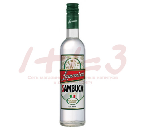 Ликер крепкий Самбука Экстра 0,5 л 38%