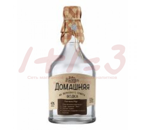Водка Питейный дом Домашняя 0,5 л/15 40 %