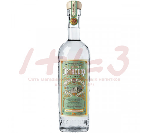 Водка ОРТОДОКС /Orthodox 0,7 л 40%