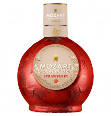 Ликер эмульсионный «Моцарт Чоколейт Строберри» («Mozart Chocolate STRAWBERRY»). Крепость 15,0%, 0,5л