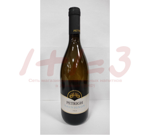 Вино орд.сорт.бел.сух.«Петрих Совиньон Венеция-Джулия»/Petrigh Sauvignon Venezia Giulia, 12,5%, 0,75