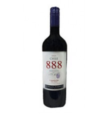 Вино орд. сорт. «888» «Эйтс» Карменер кр. п/сл. 0,75 л. 12,5% 