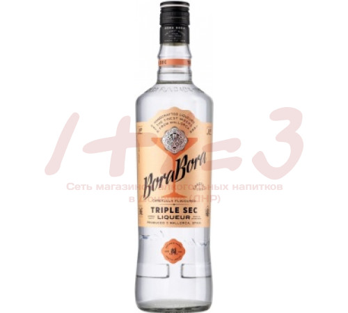 Ликер крепкий БОРА БОРА ТРИПЛ СЕК 0,7 л. 40% (Испания)