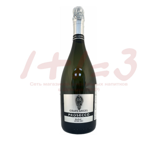 Вино игристое Грейп Энджел Просекко ДОК бел. брют 0.75л, 11% (IMPERIAL VIN)